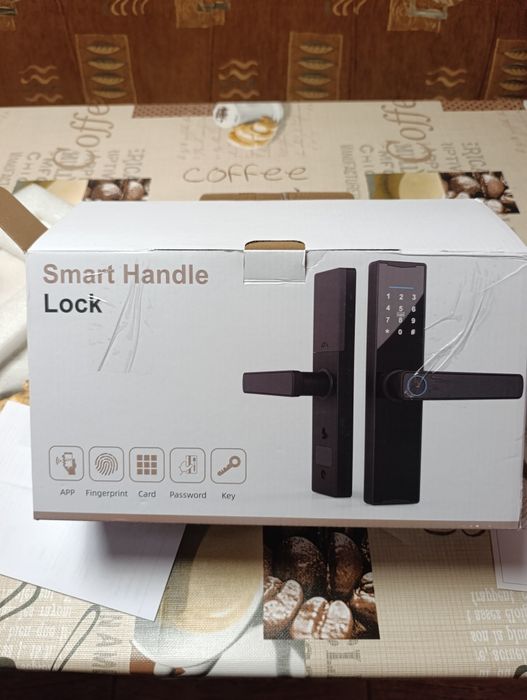 Klamka elektroniczna inteligentna z szyfrem