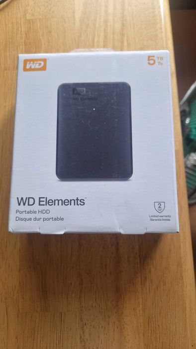 Disco hdd portátil usb WD Eelements 5Tb WDBU6Y0050BBK-WESN