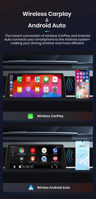 Rádio 4G p/ BMW X1: CarPlay, Android Auto GPS BT (4/64GB) NOVO