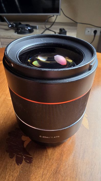 Samyang FE 50 f1.4 Крутий світлосильний об'єктив для sony a7iii, a7iv