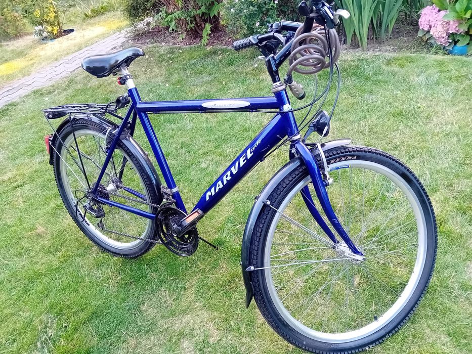 Rower męski Marvel przerzutki Shimano