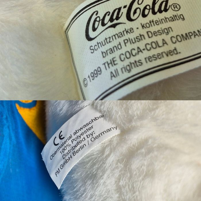 Maskotka radio orginal coca cola duży