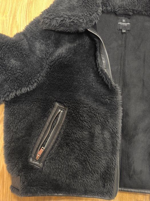 Jaqueta cinzento escuro como nova