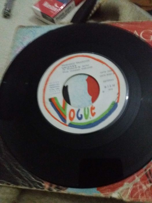 Disco de vinil antigo