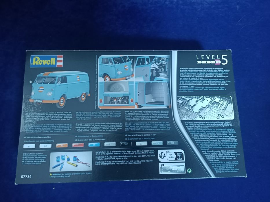 Revell volkswagen T1 panel van gulf