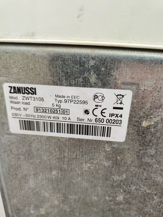 Стиралка Занусси по запчастям