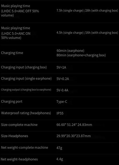 Оригінальні бездротові TWS навушники Oppo Enco Air 4 Pro