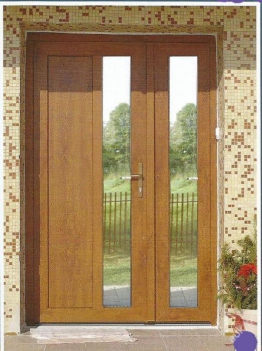 Drzwi PCV Złoty Dąb 130x210 klamka gratis RYBNIK