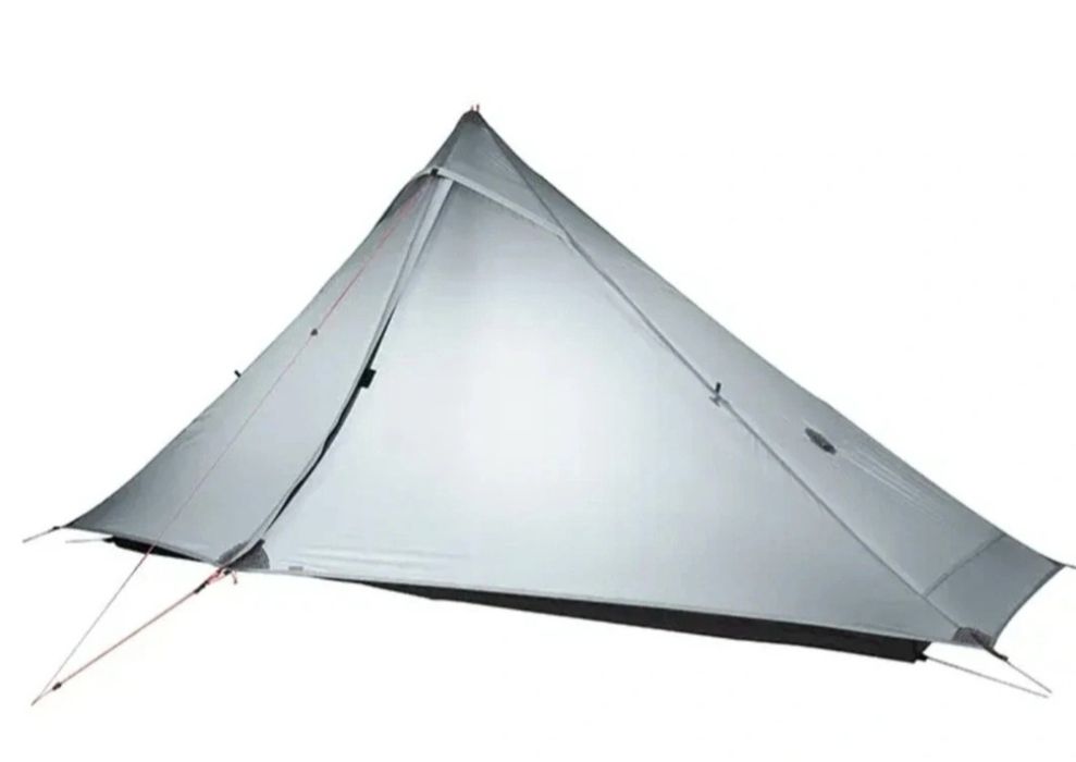 Tenda de campismo ultra leve 3ful gear Lanshan: cor cinza