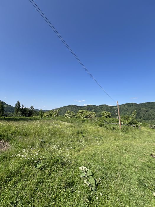 Продам ділянку в горах з гарним краєвидом