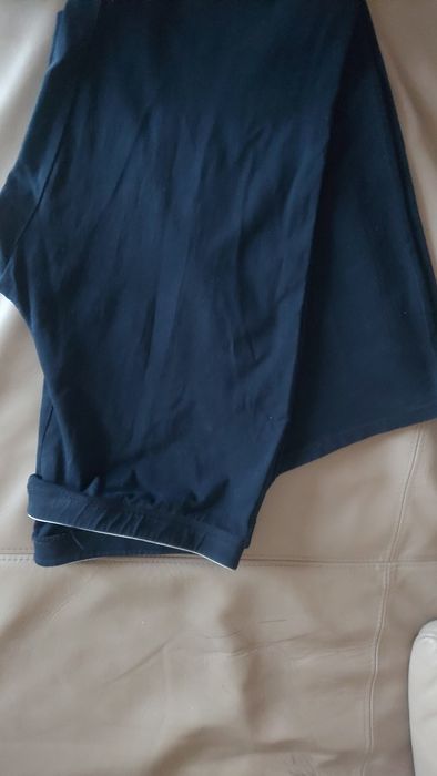 M & S spodnie black elastic cotton dres r XXXL/Plus Size