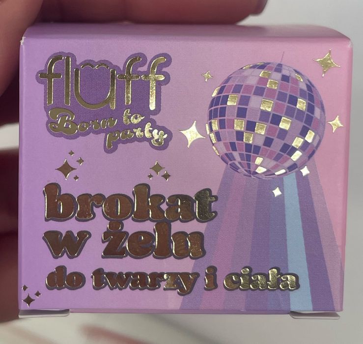 Fluff brokat w żelu