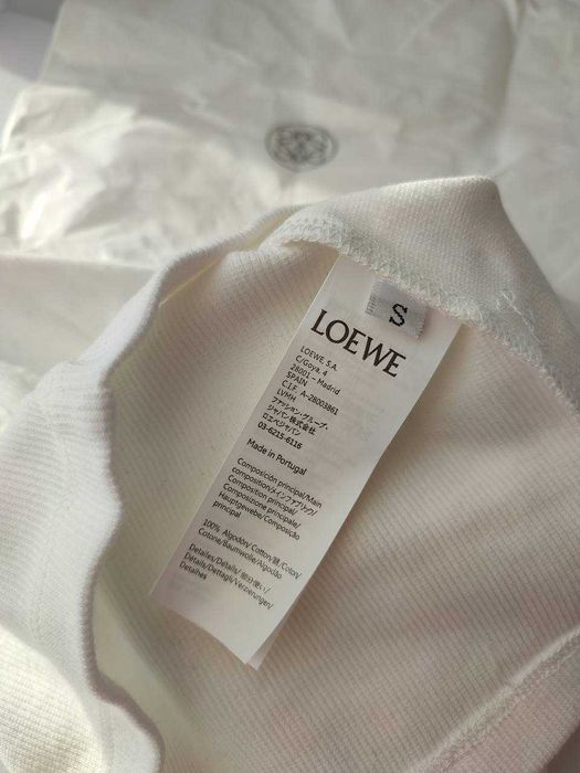 Damski top Loewe z haftowanym logo