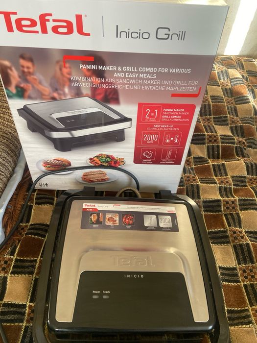 Бутербродниця-гриль Tefal Inicio Grill