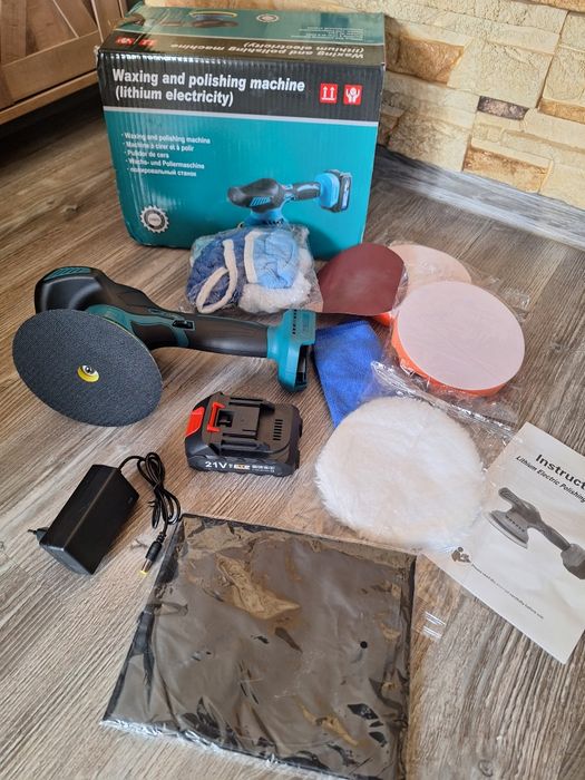 Polerka samochodowa akumulatorowa Nowa