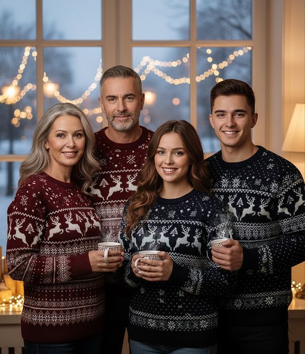 Новорічні светри з оленями — ідеальний подарунок на Різдво та свята