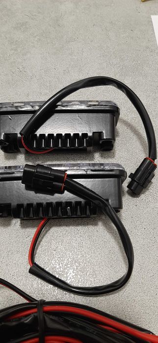 Światła dzienne DRL 2x3 LED z przekaźnikiem