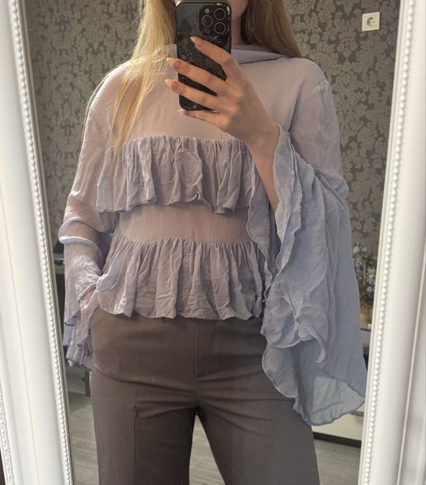Блуза в стилі бохо від h&m studio