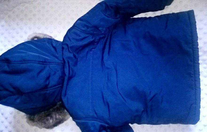 Ekskluzywna kurtka parka Jacadi Paris zimowa 86 92 wysoka jakosc niska