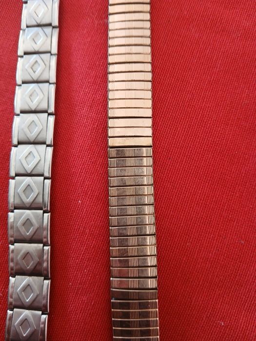 2 braceletes de relogio Antigas