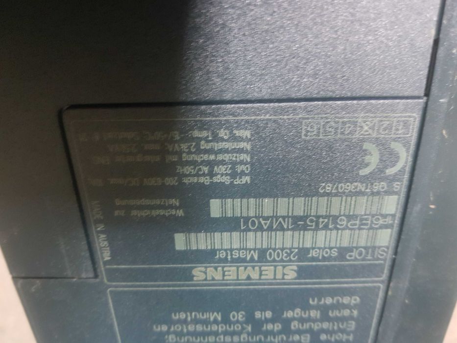 inwerter falownik przetwornica SIEMENS SITOP Solar 2300 Slave 6EP6145
