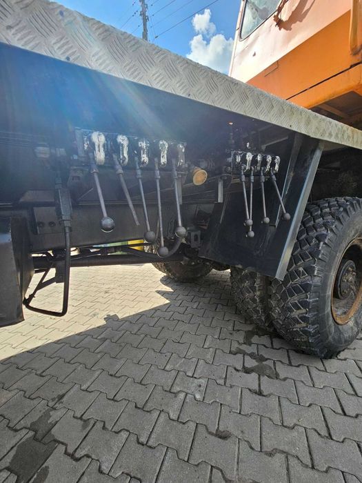 Żuraw samoch. LIAZ 10T 4x4 + reduktor +blokady mostów -jedyny w Polsce