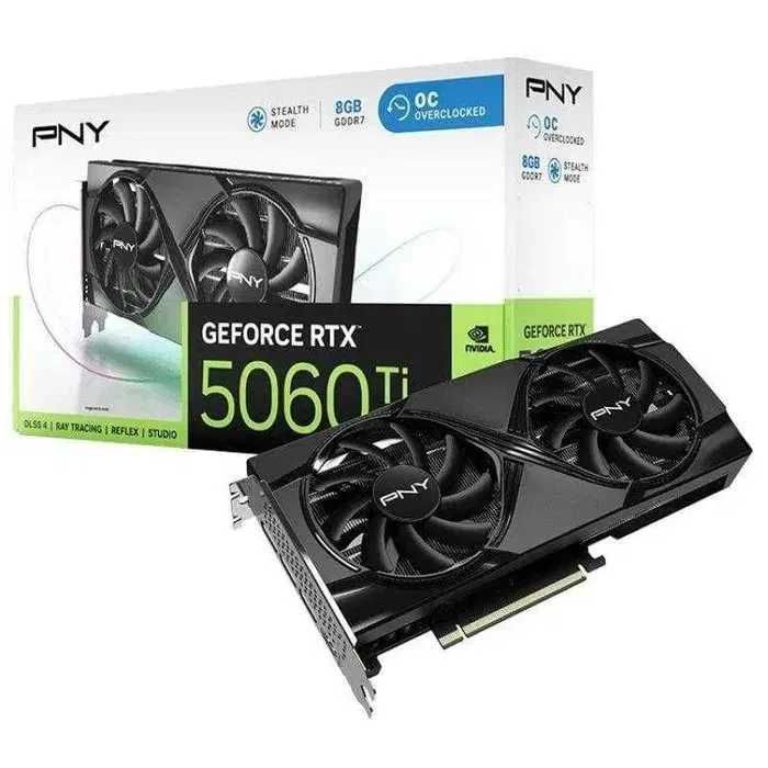 RTX 5060 TI 8GB OC PNY - nova