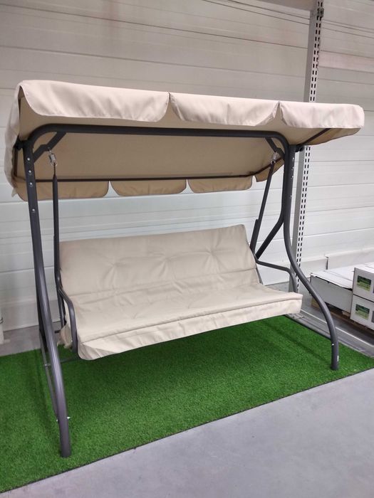 Акция Качели садовые 3-х местные, 250 кг, широкие Marin Hollywood