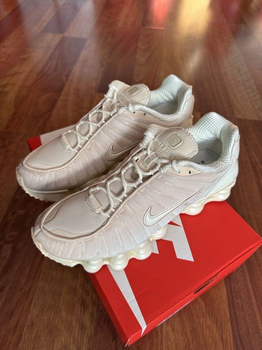 Nike Shox TL  Soft Pearl – Nowe, Oryginalne, Faktura | Sklep | r. 39