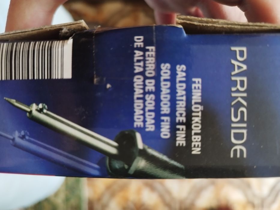 Soldador fino Parkside 10 euros