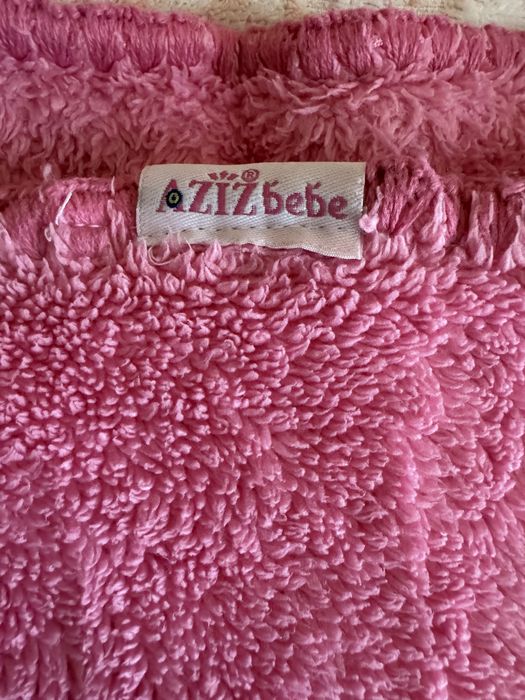 Дитячий плед 99х90 одіяльце рушник Aziz bebe