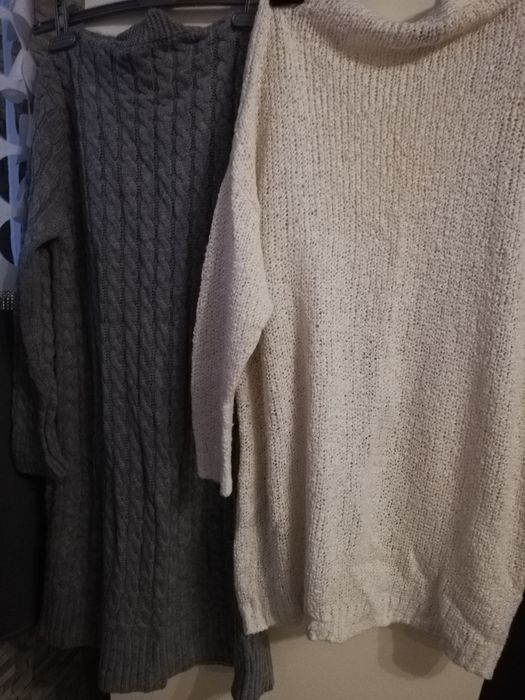 Kardigan sweter długi