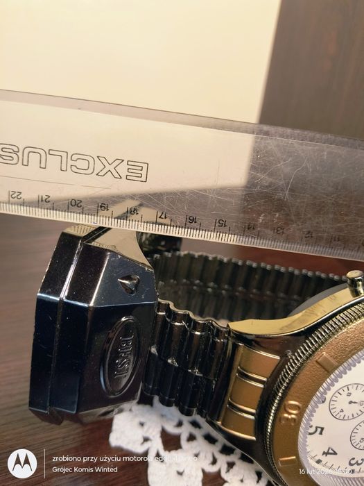 Zegarek stojący plastikowy sprawny