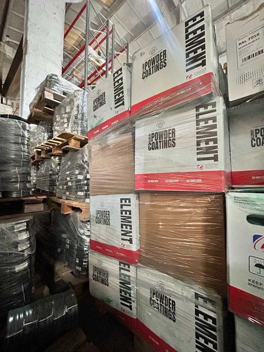 Порошкова фарба виробників Lacover та Element RAL 6005 або RAL 7016