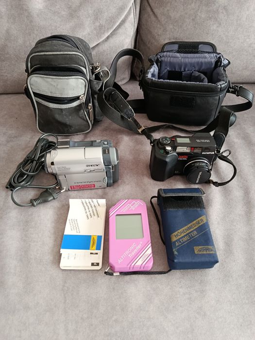 Sony handycam+ Olympus+ altitronic