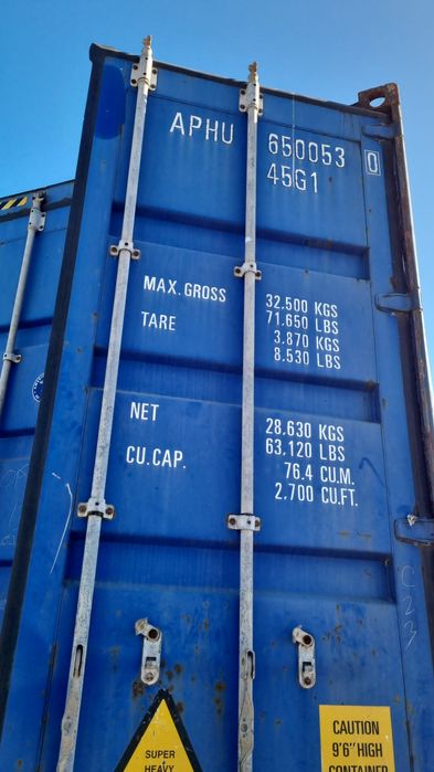 Contentores usados marítimo