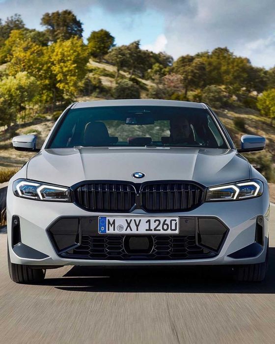 Передній бампер  M Paket ( рест ) - BMW 3 ( G20 / G21 )