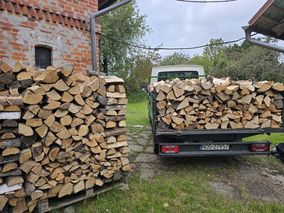 Drewno opałowe z transportem