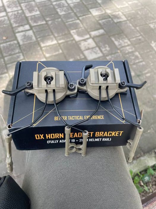 Адаптер крепление на шлем для активных наушников