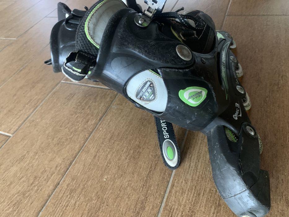 Conjunto de patins ajustaveis