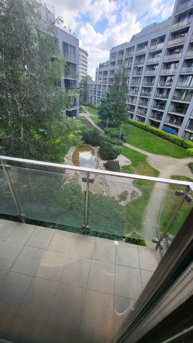REZERWACJA / 2 pokoje | Ochota 02-390 | Apartamentowiec | Loggia z widokiem na zielone patio - Więcej
