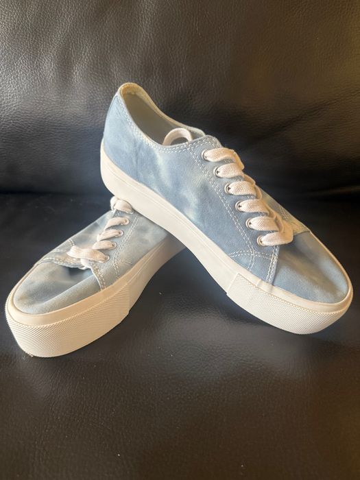 Trampki buty Pull&Bear Women's Blue Trainers rozm. 37