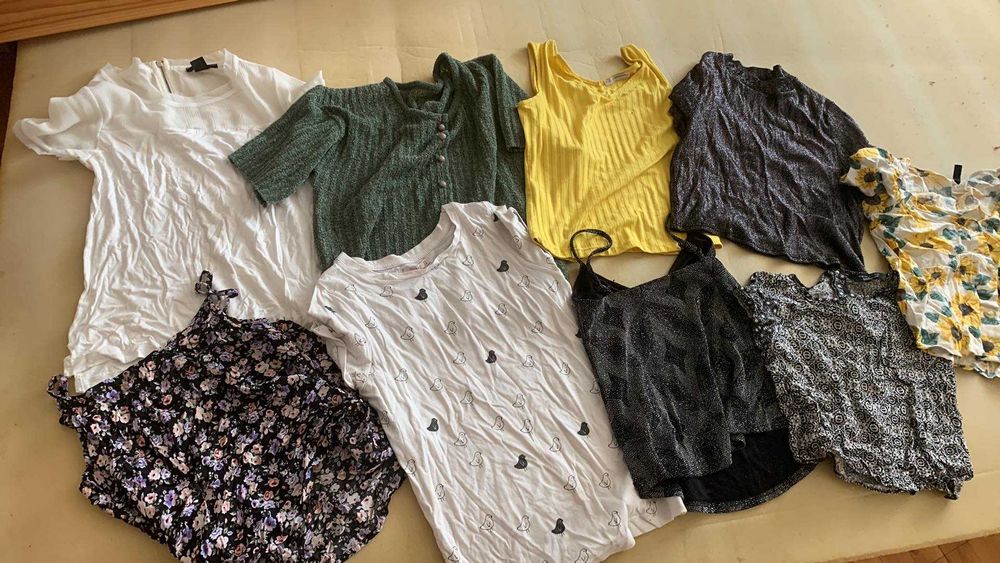 Bluzki, nowe, mało noszone, duuuużo w worze