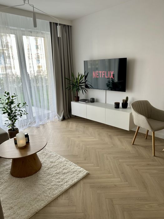 Nowoczesny apartament z ogródkiem  | Belg Apartamenty – Katowice