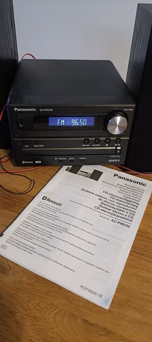 Panasonic SA-PM 250 czarna wieża