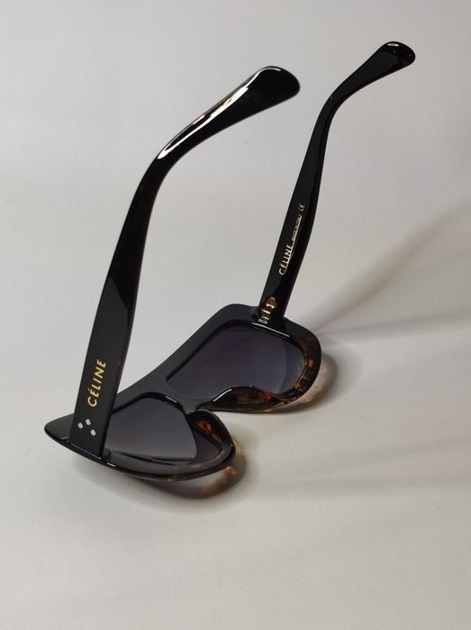 Солнцезащитные Очки в Стиле Маска в Леопардовом Принте