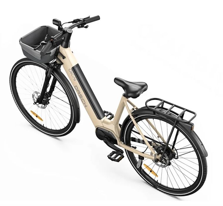 Rower miejski elektryczny Okai EB10 28" Leszno • OLX.pl