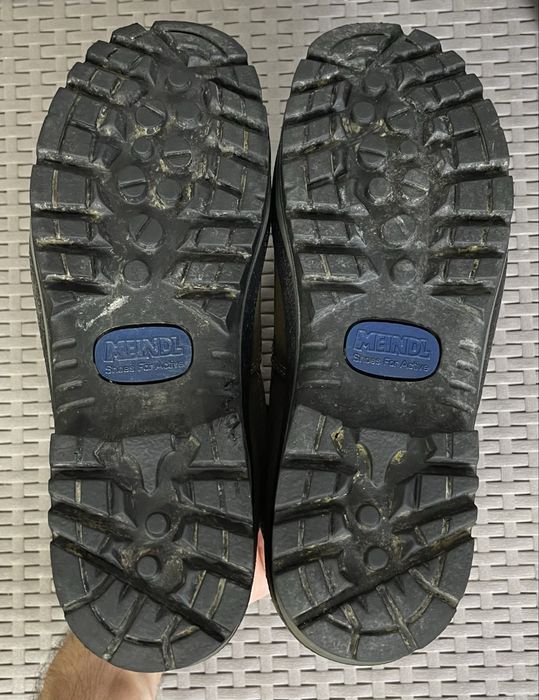 Meindl ботинки 42-43 размер кожаные трекинговые коричневые