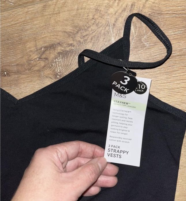 Нова бавовняна базова майка