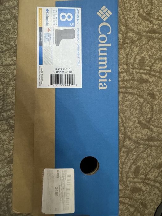 продам жіночі чоботи Columbia